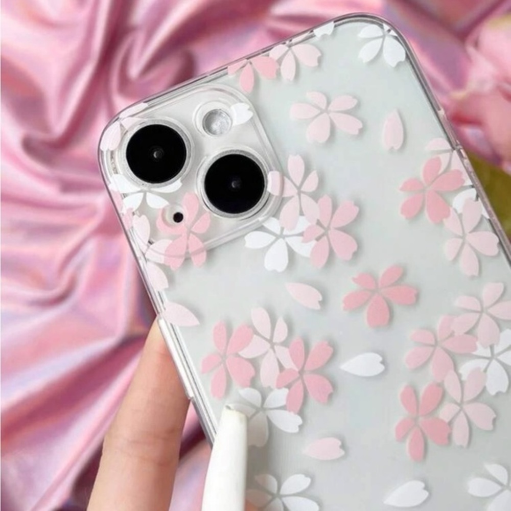 ⚠️Clearance💕iPhone 13/Pro/Pro Max Pink Flower Phone Case - Picture 4 of 4